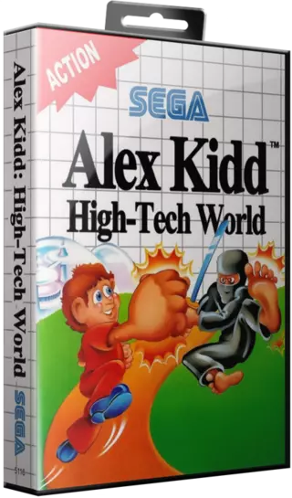 jeu Alex Kidd - High Tech World